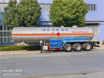 37m3 30ton Methyl Chloride Tank Trailer