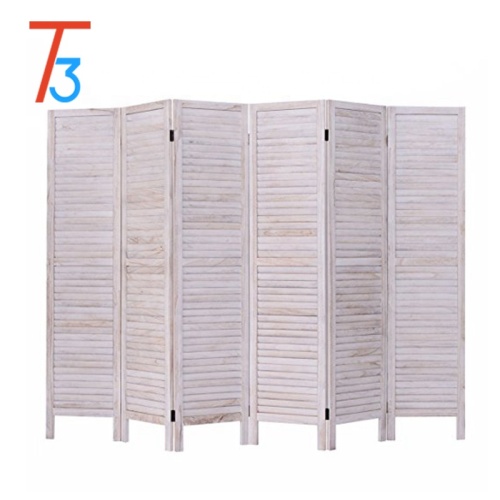 China Folding Wooden Decorative Screen Room Divider Manufactory