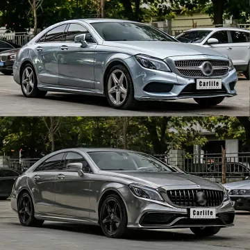 Mercedes-Benz CLS W218 2012-2018 Car Body Kit - Front Bumper Assembly Grilles CLS63 Upgrade