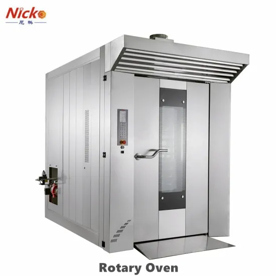 64 Trays Diesel Rotary Baking Oven for Bakery Equipment