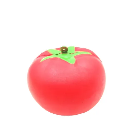 PU Squishy Tomato Slow Rise Stress Relieving Cute Toys