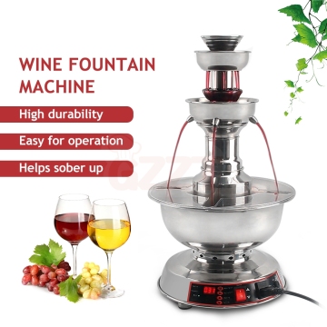 Electric Wedding Red Wine Fountain for Parties and Events