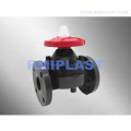 PVC Diaphragm Valve Flange End DIN PN10