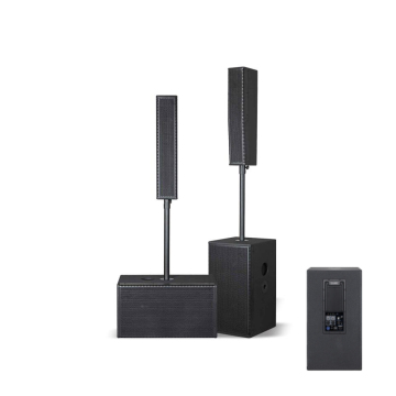 Professional Powered Portable PA Speaker System - 12 Inch Line Array Speakers