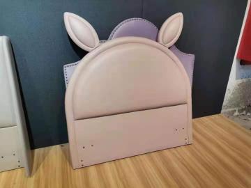 OEM quality leather solid wood bed good price