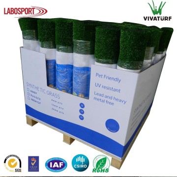 VIVATURF Hot Sale Thick Short Synthetic Plastic Artificial Grass Rug Mat Roll
