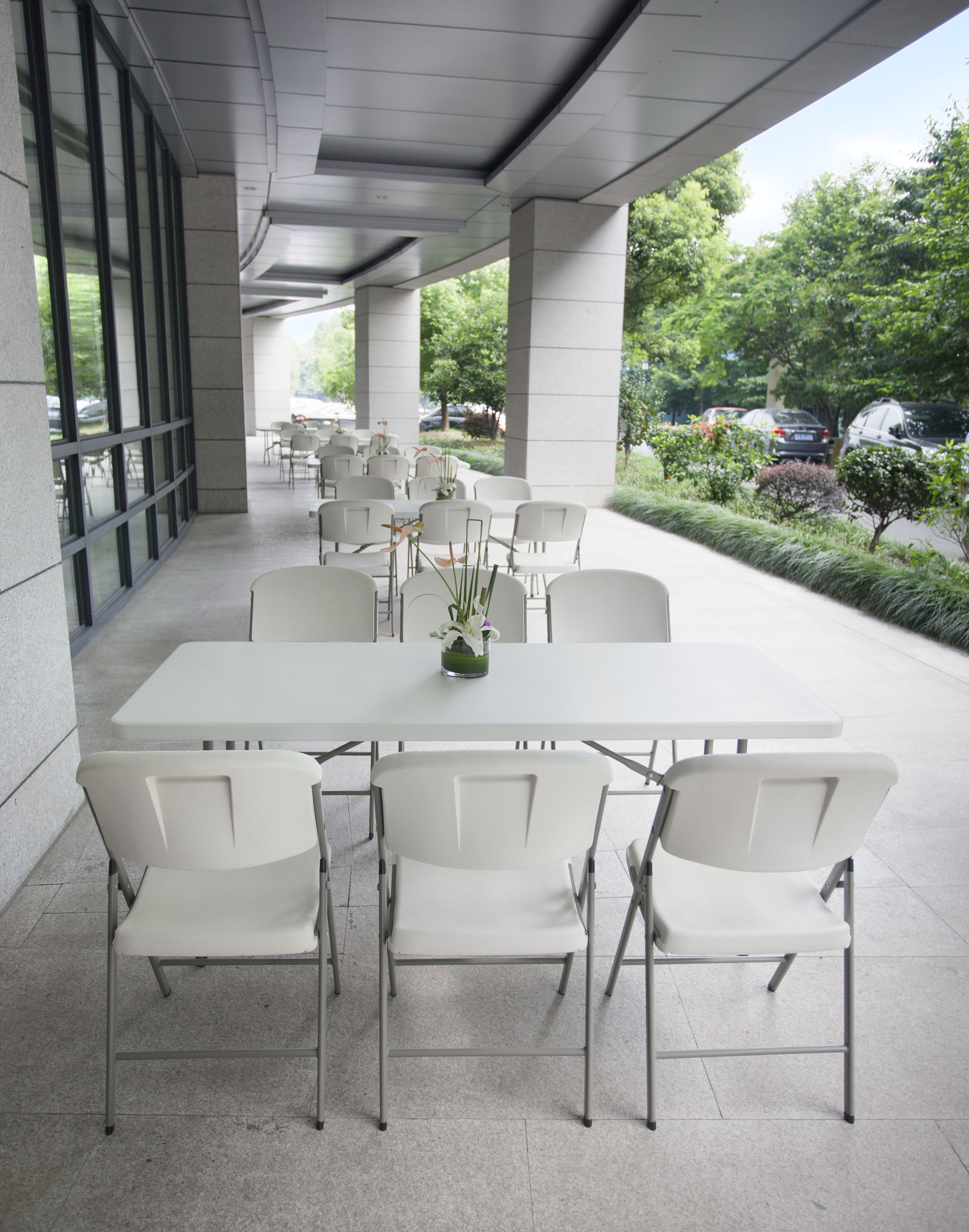 Rectangle folding table for wedding