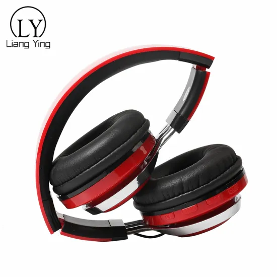 Wireless bluetooth popular stereo headphone with led light