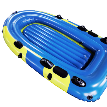 Large Customized PVC Inflatable Swan River Double Safe Summer Fishing Boat