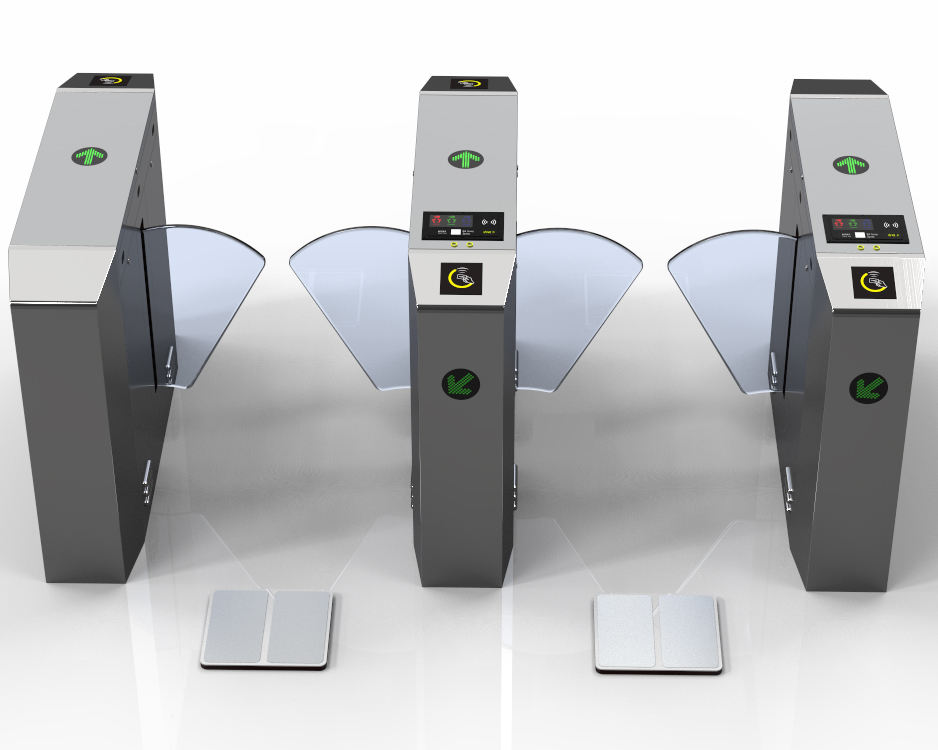 Rfid Card Esd Tester Swing Barrier Gate