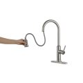 single handle 304# Stainless steel Kitchen faucet