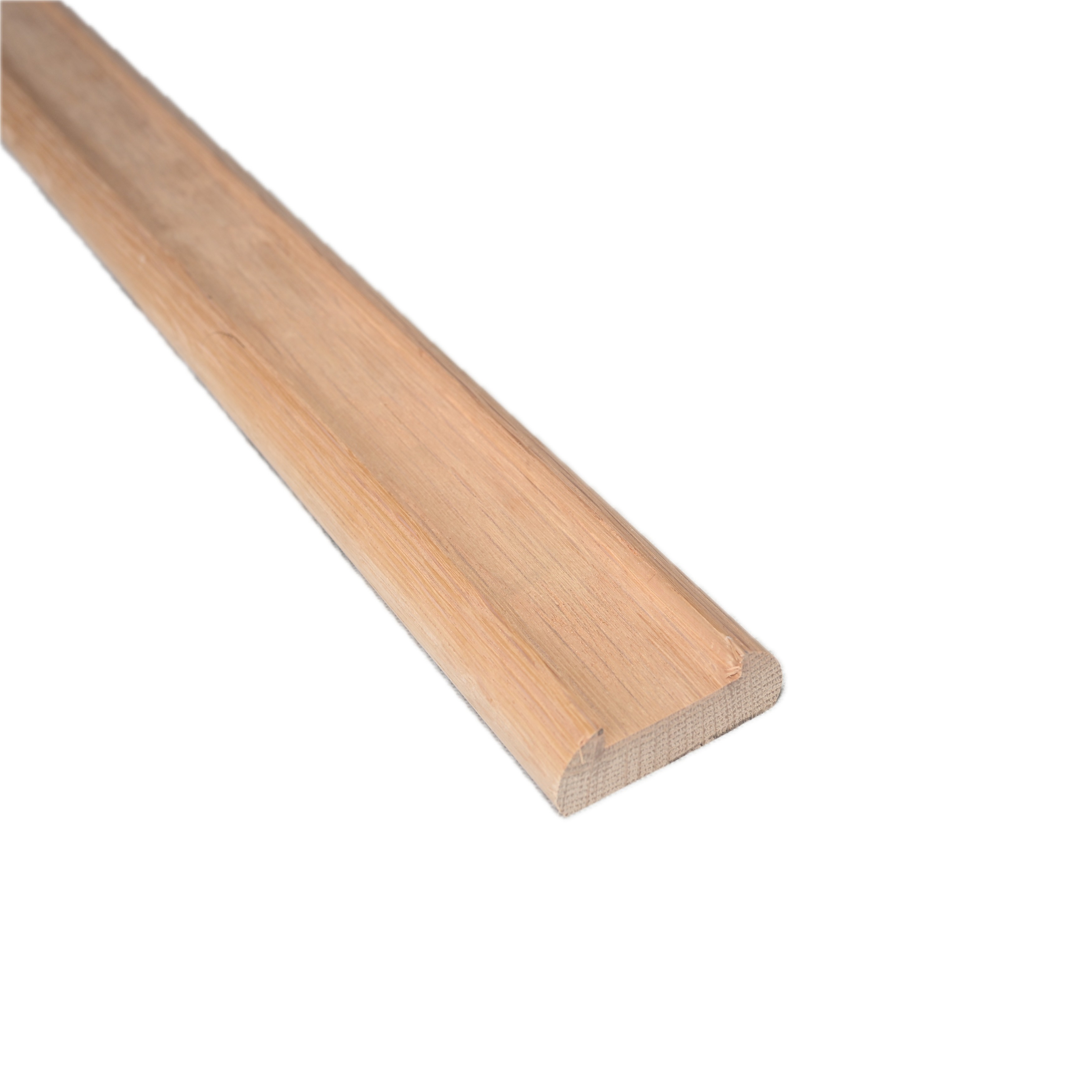 Wooden stair handrail