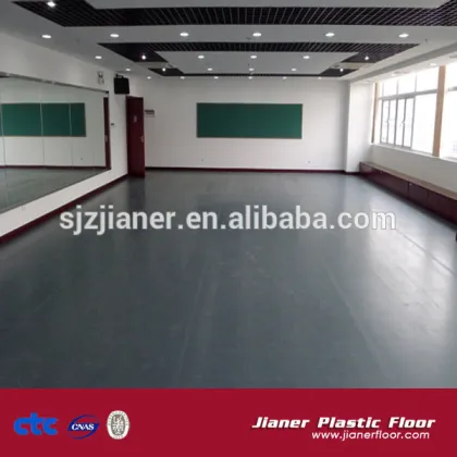 dance floor vinyl pvc roll/pvc flooring/sponge pvc flooring in roll