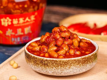 Strictly select natto and fermented black beans