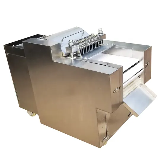 CE Certified 304 Stainless Steel Frozen Meat Cutter for Fresh Meat Cubing