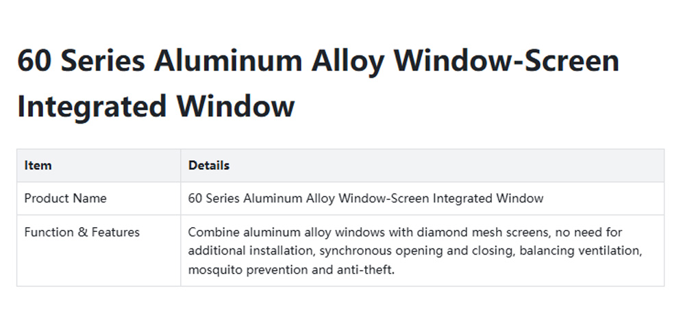 aluminum alloy doors and windows21-Z