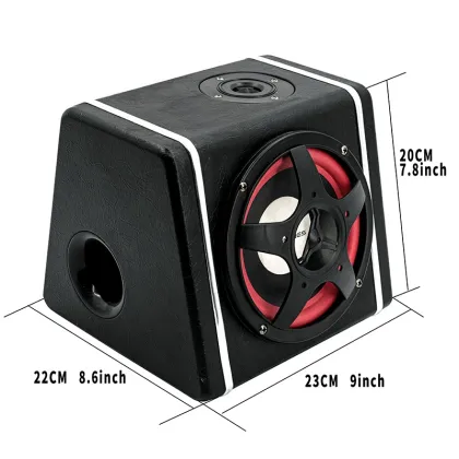 QMF-T6-35W Trapezoid Shape Car Subwoofer: A Creative Addition to Your Auto Audio System