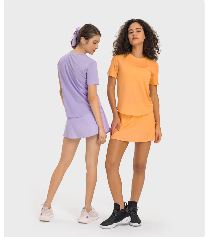 Vestidos de saia de tênis feminino de saia esportiva de primavera novo vestidos de golfe