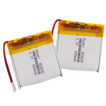 3.7v450mah 600mah 403035 Lithium Polymer Battery