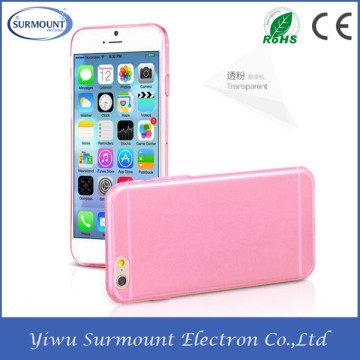 Cell phone accessory Ultra Thin Clear Crystal Gel Soft TPU Case Cover 3d water drop case for iphone 6 4.7' alibaba china