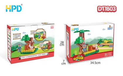 Collectable Safe Intelligent Plastic Assembly Toys Bricks