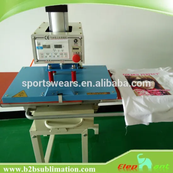wholesale dual pneumatic double stations heat press machine for t shirt