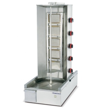 เครื่องขายเคบับ/Shawarma อัตโนมัติพร้อมเครื่องเขียน 4 เครื่องในตุรกี