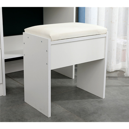 White Dressing Table with Mirror Wooden White Dressing Table with Sliding Mirror Manufactory