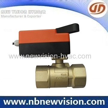 Brass Motorized Ball Valve 