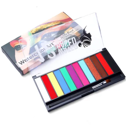 Colors Painting Palette Makeup Face and Body Painting Kit for Halloween Cosplay Party