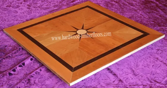 American Red Cherry Wenge Art Parquet Wood Flooring