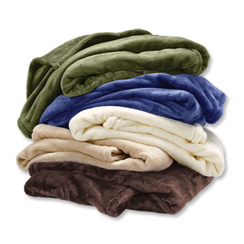 Großhandel einfarbige Weichkorallen Fleece Decke