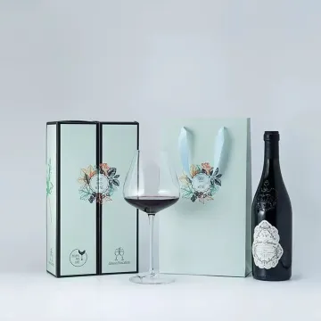 Customized rectangular packaging box for red wine