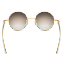 Handmade Buffalo Horn Sunglasses Vintage Round Full Frame Horn Sunglasses Supplier