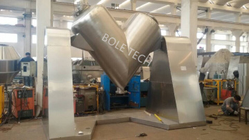 Pharmaceutical Powder v Shape Mixer Blender Machine
