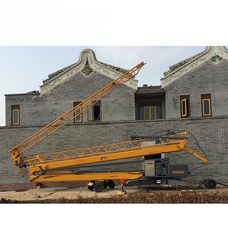 luffing tower crane