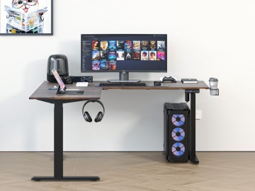 L Shape Standing Desk GT-027L Modern Design