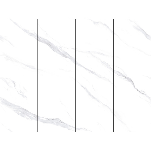 চকচকে নতুন স্নো হোয়াইট রক স্ল্যাব