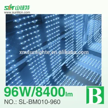 LED backlit led curtain, LED Ladder Backlight Module, DC 12V