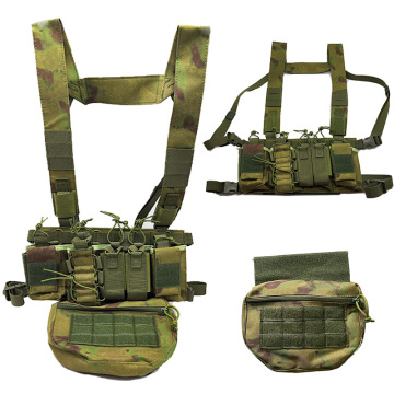 FG Color Chest Rig Bag for Walkie Talkie and Gear