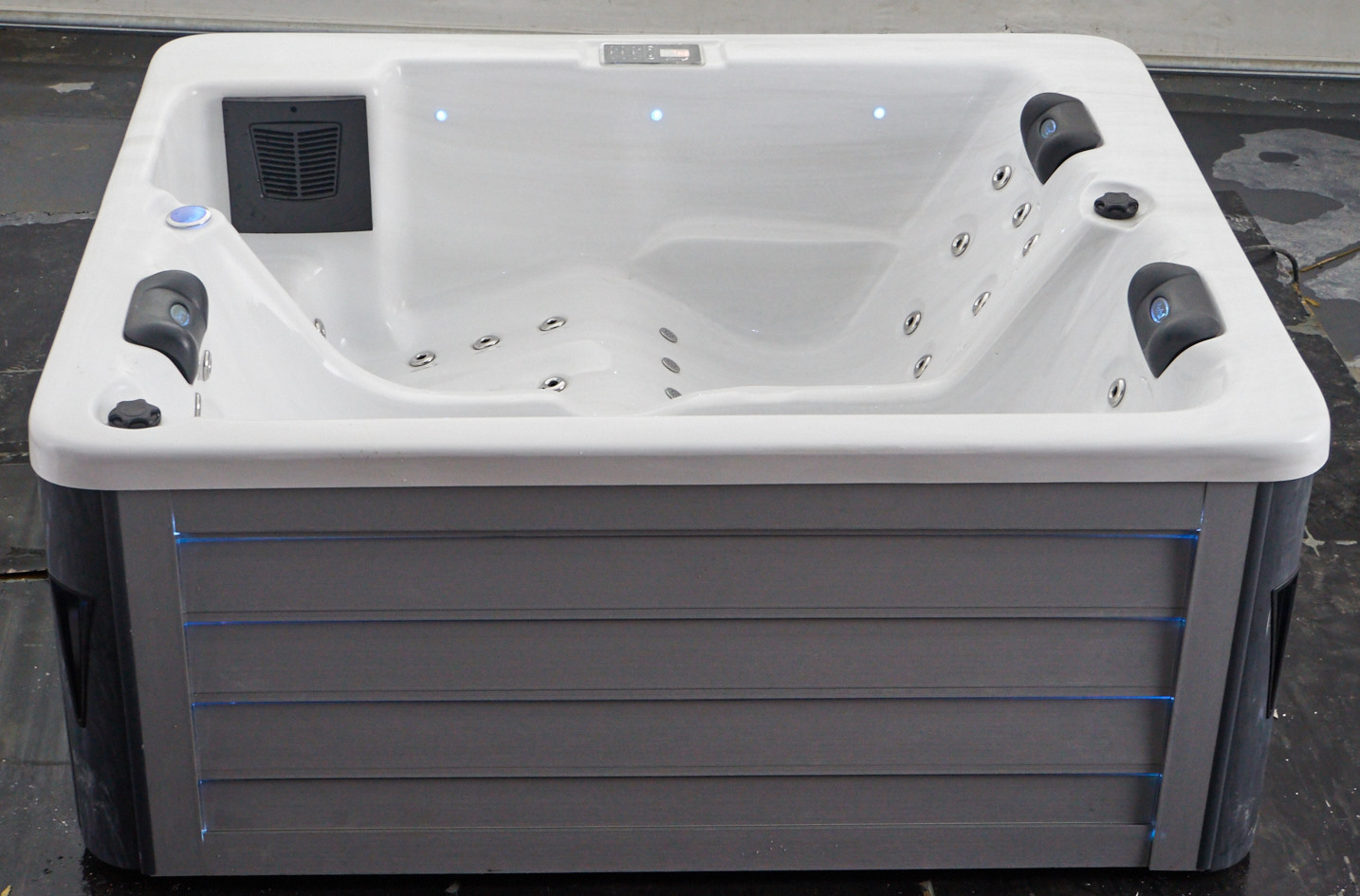 What are the bathtub selection methods for the double bathtub size?