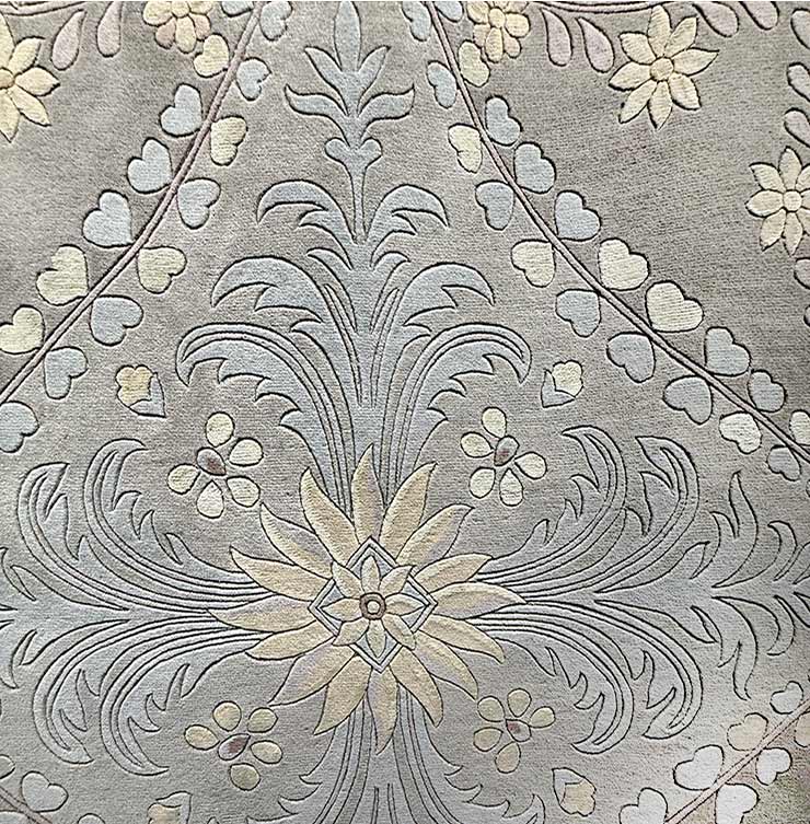 Persian Floral Medallion Rug