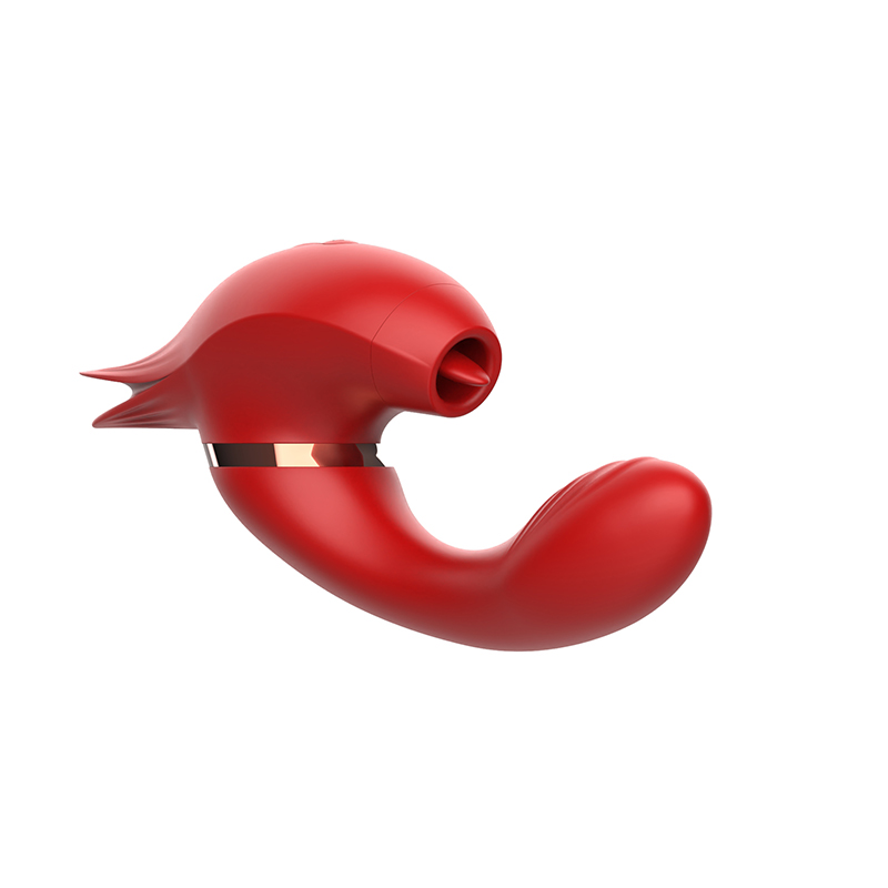 Female Sex Dual-Head Licking Vibrator