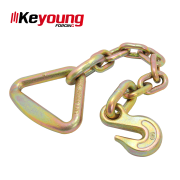 Keyoung High Quality Alloy Forged Triangle Ring Hook Webbing Buckle
