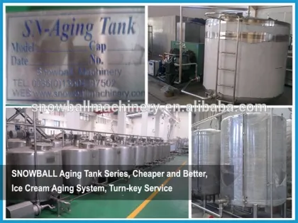 industrial ice cream pro mixing machine makes ice cream