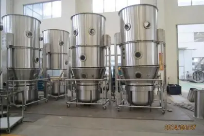 Feed chemical fertilizer Fluidized Granulator machinery