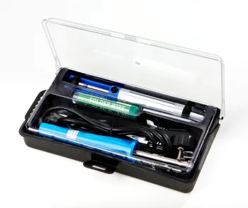 Zhongdi ZD-972B Professional Soldering Iron Kit with Welding Tool and Desoldering Pump