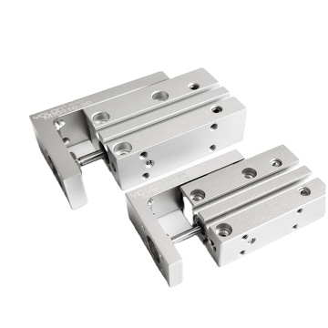 Low-Price High Precision Double Acting Pneumatic Cylinder with Precision Guide for Trucks