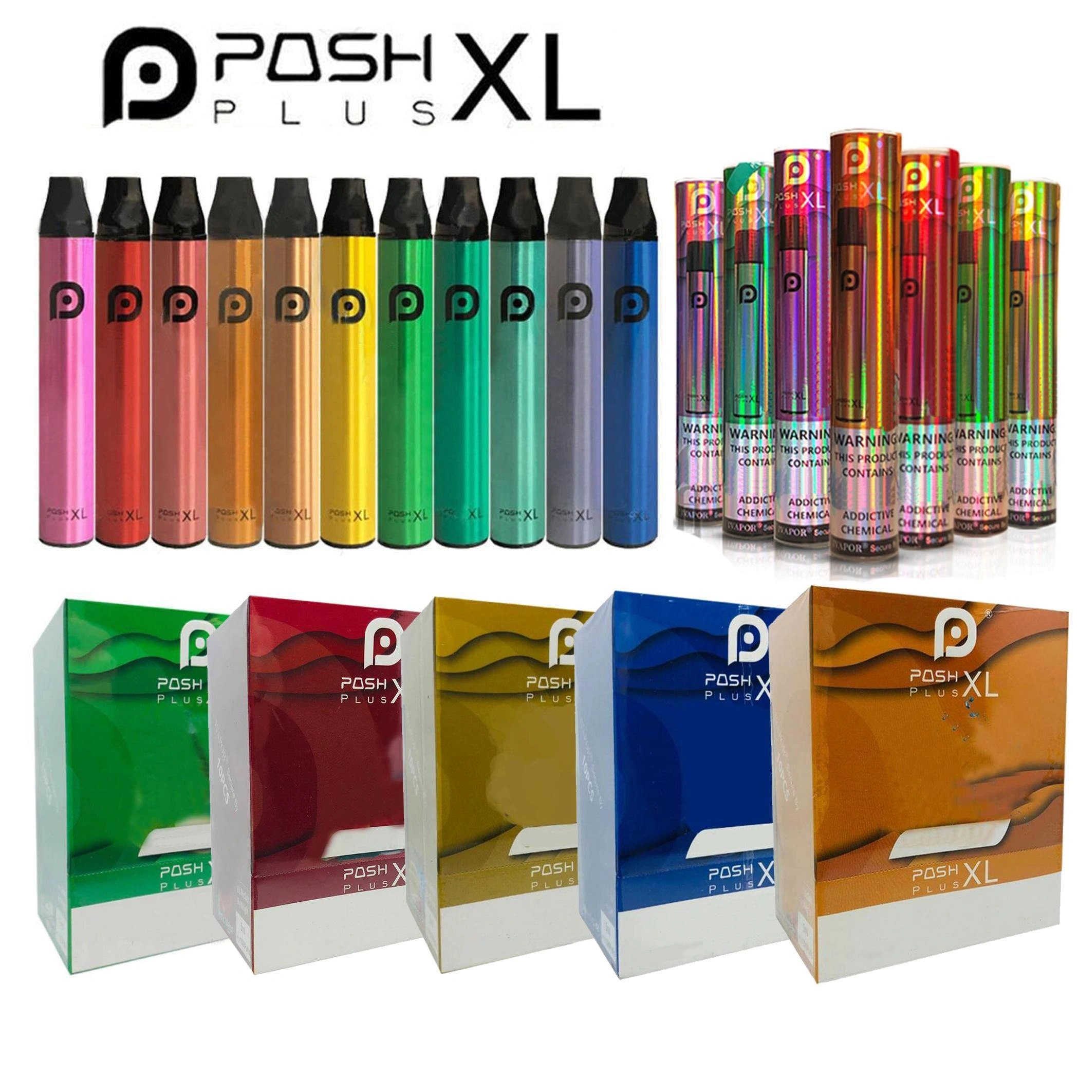 WHOLESALE Priis wegwerp E Sigaret Posh Plus XL Fabrikant fan Sina