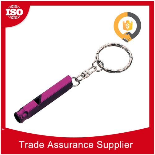 Alibaba Gold Supplier wholesale cheap keychain personalised whistle